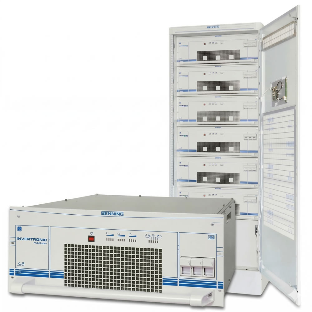 Modular inverter system for industrial use, showcasing advanced power management solutions and efficient design.