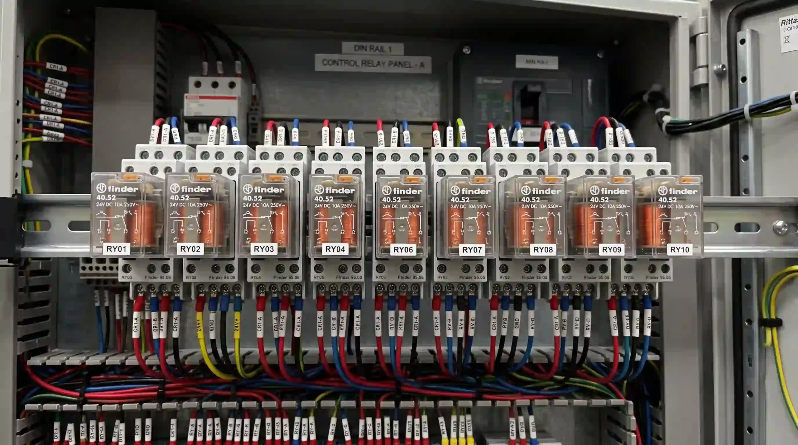 Core Components Inside an ATS Panel Control Relay