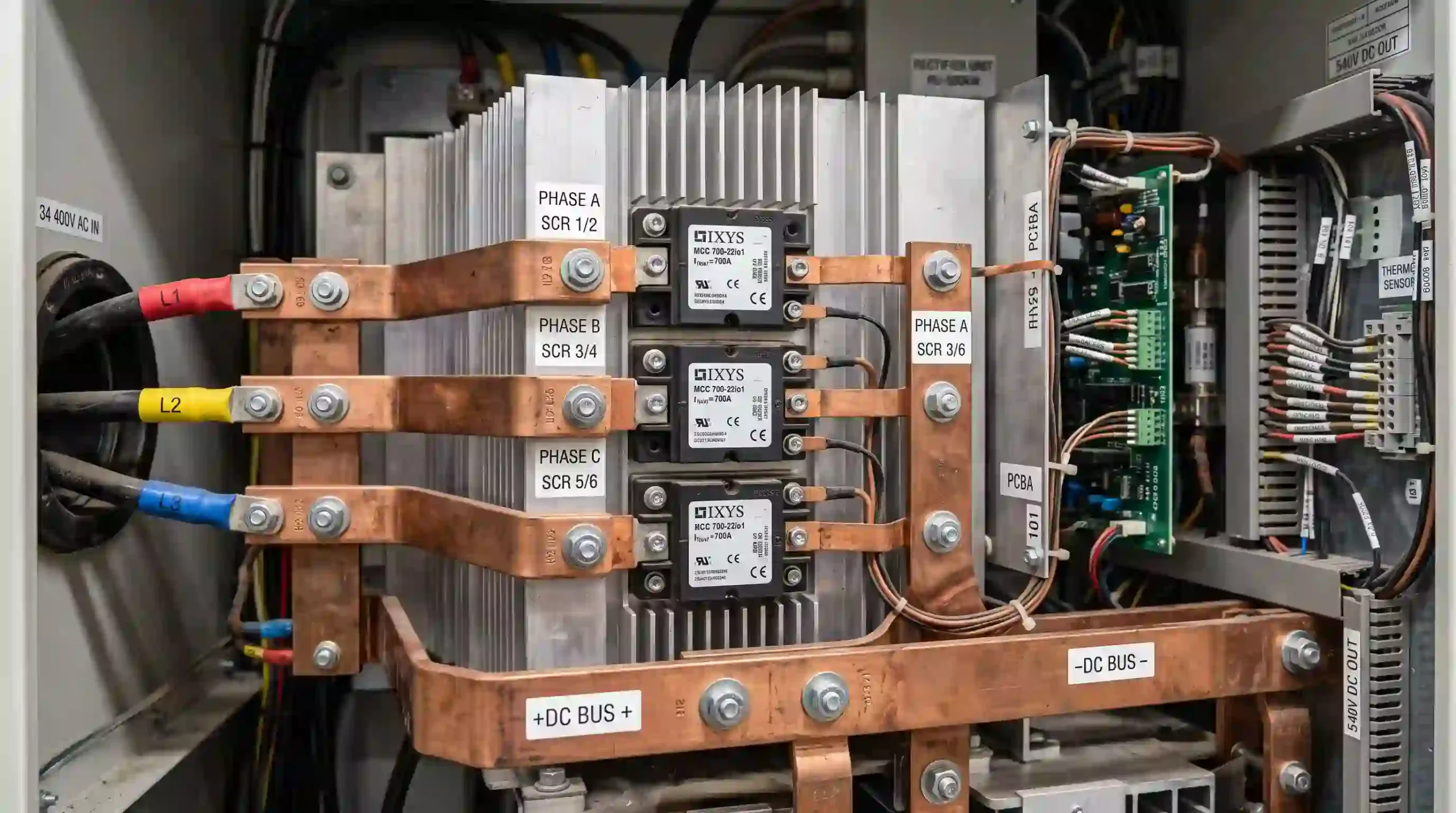 Core Components of an Industrial UPS System Rectifier