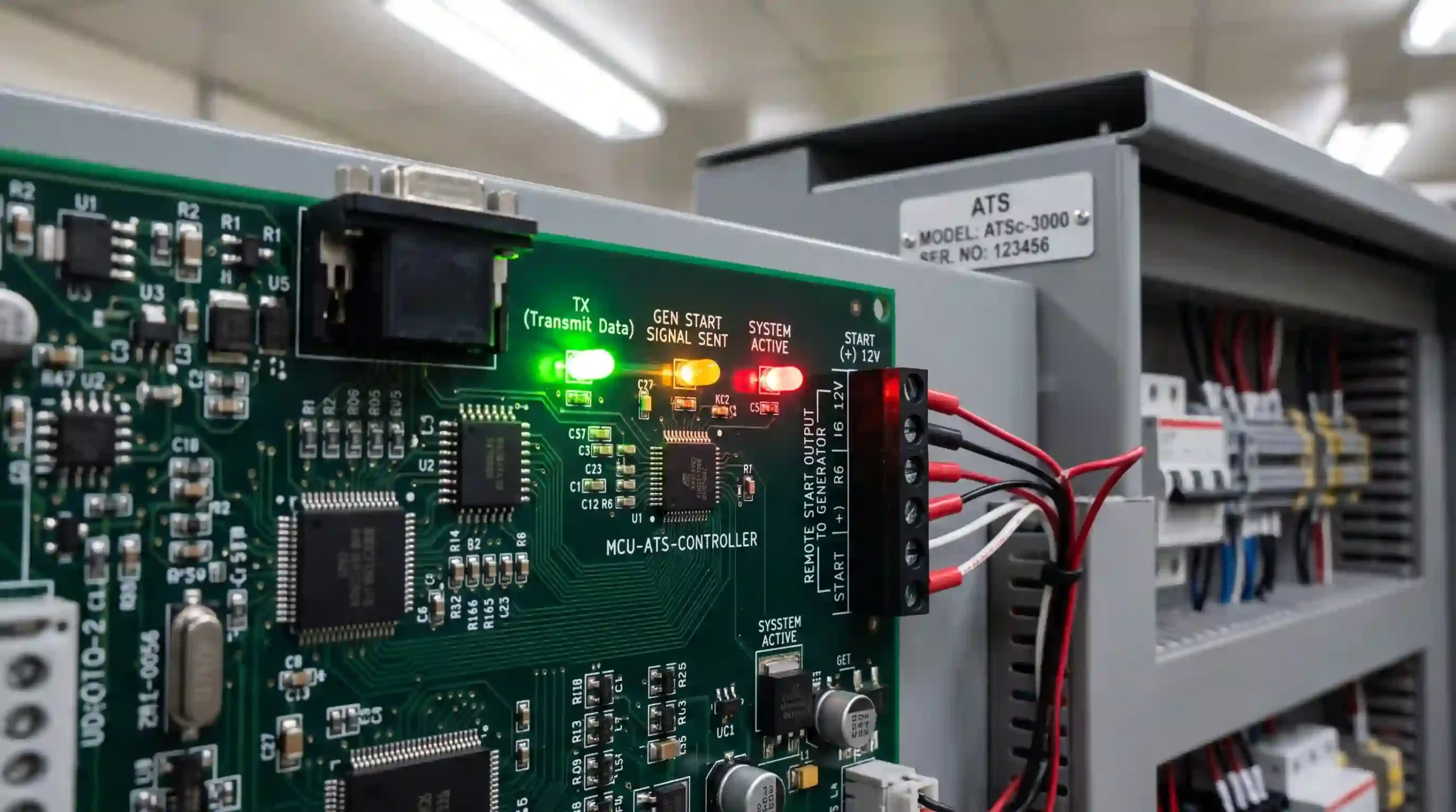 How an Automatic Transfer Switch (ATS) Works Outage Detection and Backup Signaling