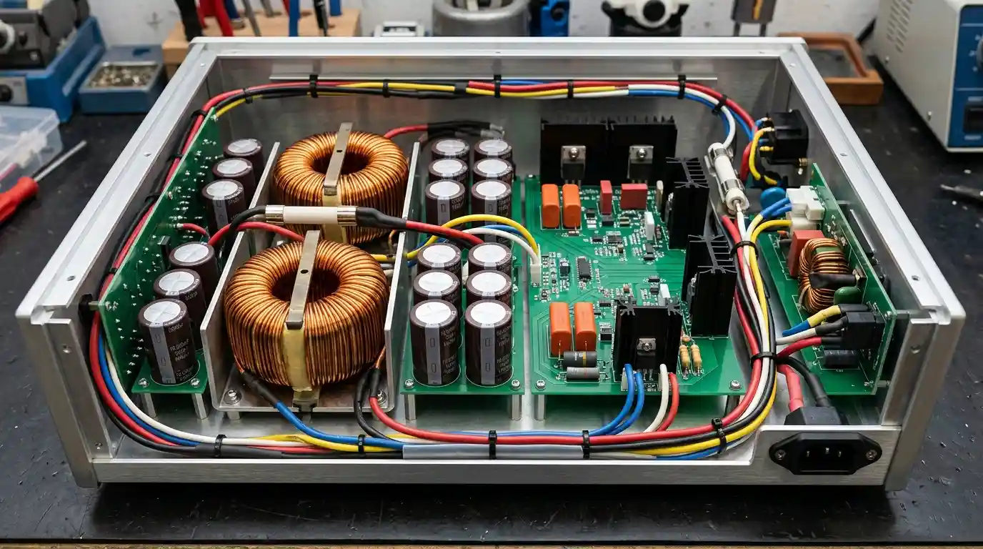 Inside a Power Conditioner