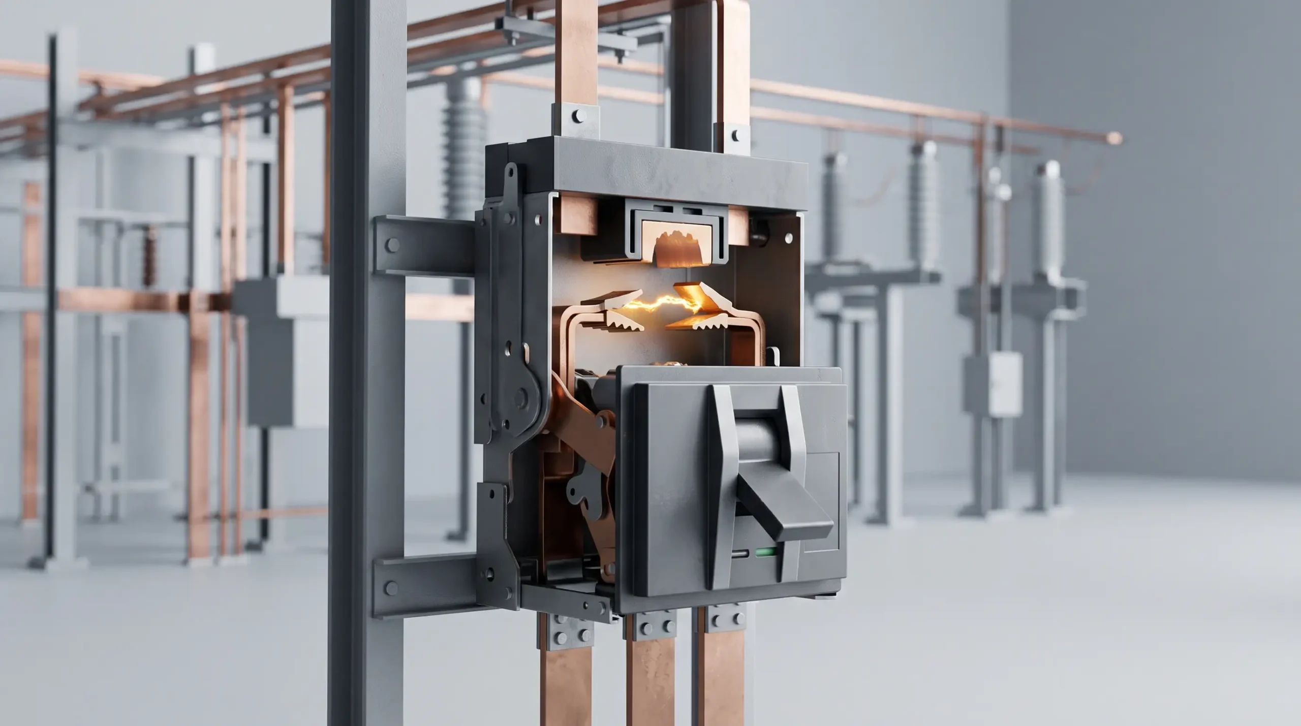 Key Hardware Components in Power System Protection Circuit Breakers