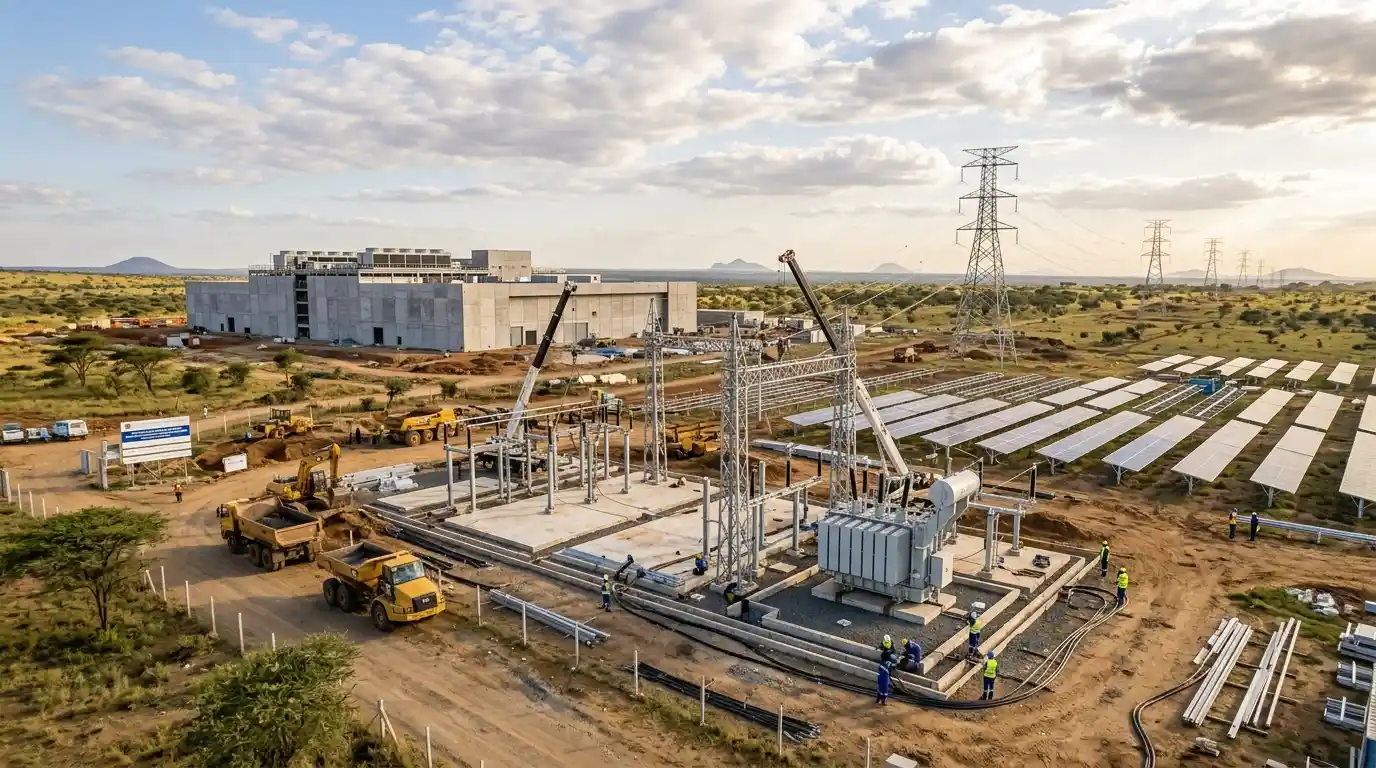 Power Infrastructure Construction for African Data Centers