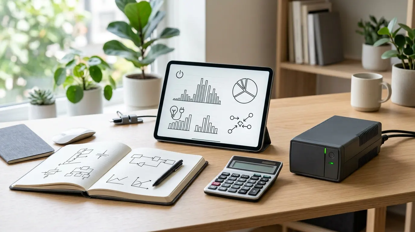 How to Choose the Right UPS Backup Power: Calculate Total Load (Watts/VA)